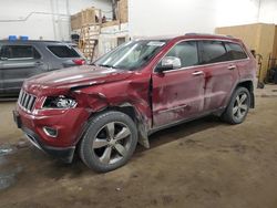 Jeep salvage cars for sale: 2014 Jeep Grand Cherokee Limited