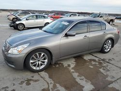 Infiniti salvage cars for sale: 2009 Infiniti G37 Base