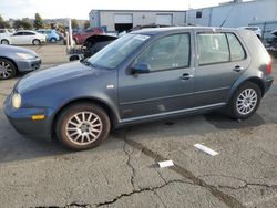 Salvage cars for sale from Copart Vallejo, CA: 2004 Volkswagen Golf GLS