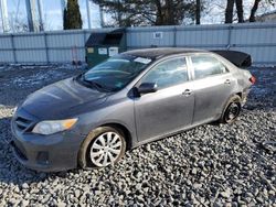 Toyota Vehiculos salvage en venta: 2012 Toyota Corolla Base