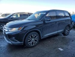 Salvage cars for sale at Dyer, IN auction: 2016 Mitsubishi Outlander SE