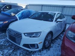 Salvage cars for sale at Windsor, NJ auction: 2019 Audi A4 Prestige