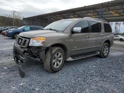 Salvage cars for sale at Cartersville, GA auction: 2009 Nissan Armada SE