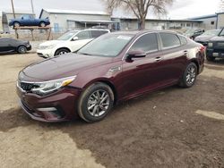 Salvage cars for sale at Albuquerque, NM auction: 2020 KIA Optima LX