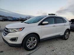 Salvage cars for sale at West Warren, MA auction: 2016 Ford Edge SEL