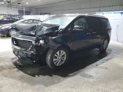 Salvage cars for sale at auction: 2016 KIA Sedona LX