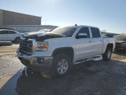 Salvage trucks for sale at Kansas City, KS auction: 2014 GMC Sierra K1500 SLE