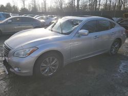 Salvage cars for sale at Waldorf, MD auction: 2014 Infiniti Q70 3.7