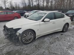 Infiniti salvage cars for sale: 2020 Infiniti Q50 Pure