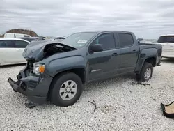 Salvage cars for sale from Copart Taylor, TX: 2015 GMC Canyon