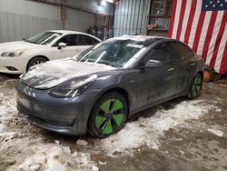 Salvage cars for sale at West Mifflin, PA auction: 2022 Tesla Model 3