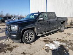 Salvage trucks for sale at Lawrenceburg, KY auction: 2017 GMC Sierra K1500 SLT