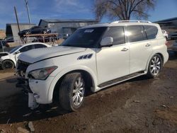 Salvage cars for sale at Albuquerque, NM auction: 2012 Infiniti QX56