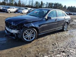 Mercedes-Benz salvage cars for sale: 2012 Mercedes-Benz C 300 4matic