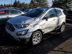 2018 Ford Ecosport SES en venta en Denver, CO