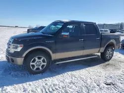 Salvage trucks for sale at Wayland, MI auction: 2013 Ford F150 Supercrew