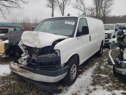 Salvage trucks for sale at West Warren, MA auction: 2020 GMC Savana G2500