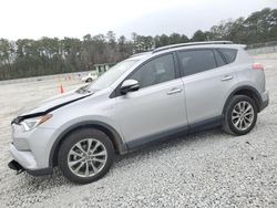 Toyota salvage cars for sale: 2017 Toyota Rav4 HV Limited