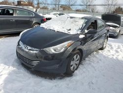 Salvage cars for sale at New Britain, CT auction: 2016 Hyundai Elantra SE