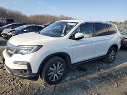 Salvage cars for sale at Windsor, NJ auction: 2021 Honda Pilot EXL