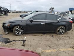 Salvage cars for sale at Woodhaven, MI auction: 2020 Nissan Altima Platinum