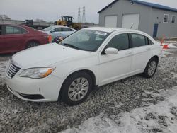 Salvage cars for sale at Barberton, OH auction: 2014 Chrysler 200 LX