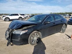 Acura salvage cars for sale: 2015 Acura TLX Tech