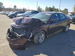 Salvage cars for sale at Gaston, SC auction: 2018 KIA Optima LX