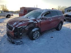 Salvage cars for sale from Copart Cleveland: 2017 KIA Sorento LX