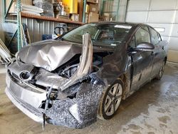 Salvage cars for sale from Copart Columbia, MO: 2017 Toyota Prius