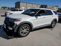 Salvage cars for sale at Wilmer, TX auction: 2020 Ford Explorer XLT