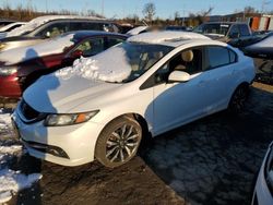 Salvage cars for sale from Copart Bridgeton, MO: 2014 Honda Civic EXL