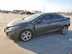 Chevrolet salvage cars for sale: 2017 Chevrolet Cruze Premier