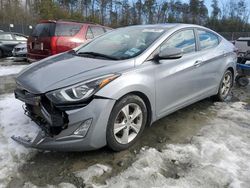 Salvage cars for sale at Waldorf, MD auction: 2016 Hyundai Elantra SE