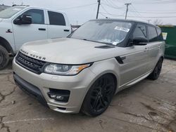 Vehiculos salvage en venta de Copart Chicago Heights, IL: 2017 Land Rover Range Rover Sport HSE Dynamic