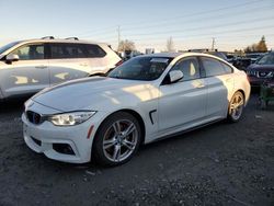 Salvage cars for sale at Eugene, OR auction: 2016 BMW 428 I Gran Coupe Sulev