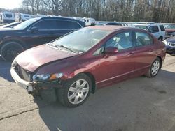 Salvage cars for sale at auction: 2010 Honda Civic LX