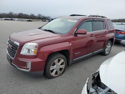 Salvage cars for sale at Assonet, MA auction: 2017 GMC Terrain SLE