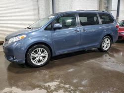 Toyota Vehiculos salvage en venta: 2017 Toyota Sienna XLE