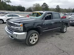 Salvage trucks for sale at Eight Mile, AL auction: 2017 Chevrolet Silverado K1500 LTZ