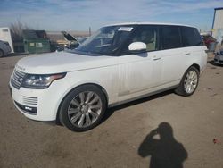 2016 Land Rover Range Rover Supercharged en venta en Albuquerque, NM