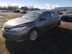 2016 Toyota Camry LE en venta en New Britain, CT