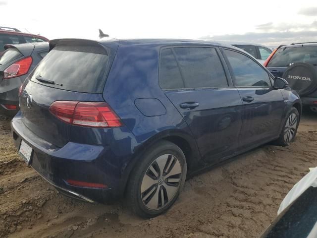 2019 Volkswagen E-GOLF SE