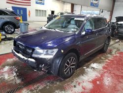 Salvage cars for sale at Angola, NY auction: 2021 Volkswagen Tiguan SE