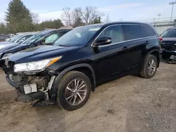 Salvage cars for sale at Finksburg, MD auction: 2017 Toyota Highlander SE