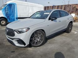 Salvage cars for sale at Wilmington, CA auction: 2025 Mercedes-Benz GLC Coupe 43 4matic AMG