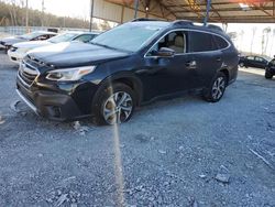 Salvage cars for sale at Cartersville, GA auction: 2020 Subaru Outback Limited