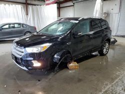 Salvage cars for sale at Albany, NY auction: 2018 Ford Escape Titanium