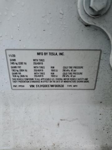 2021 Tesla Model Y