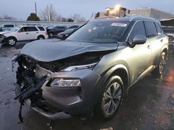 Salvage cars for sale at Littleton, CO auction: 2021 Nissan Rogue SV